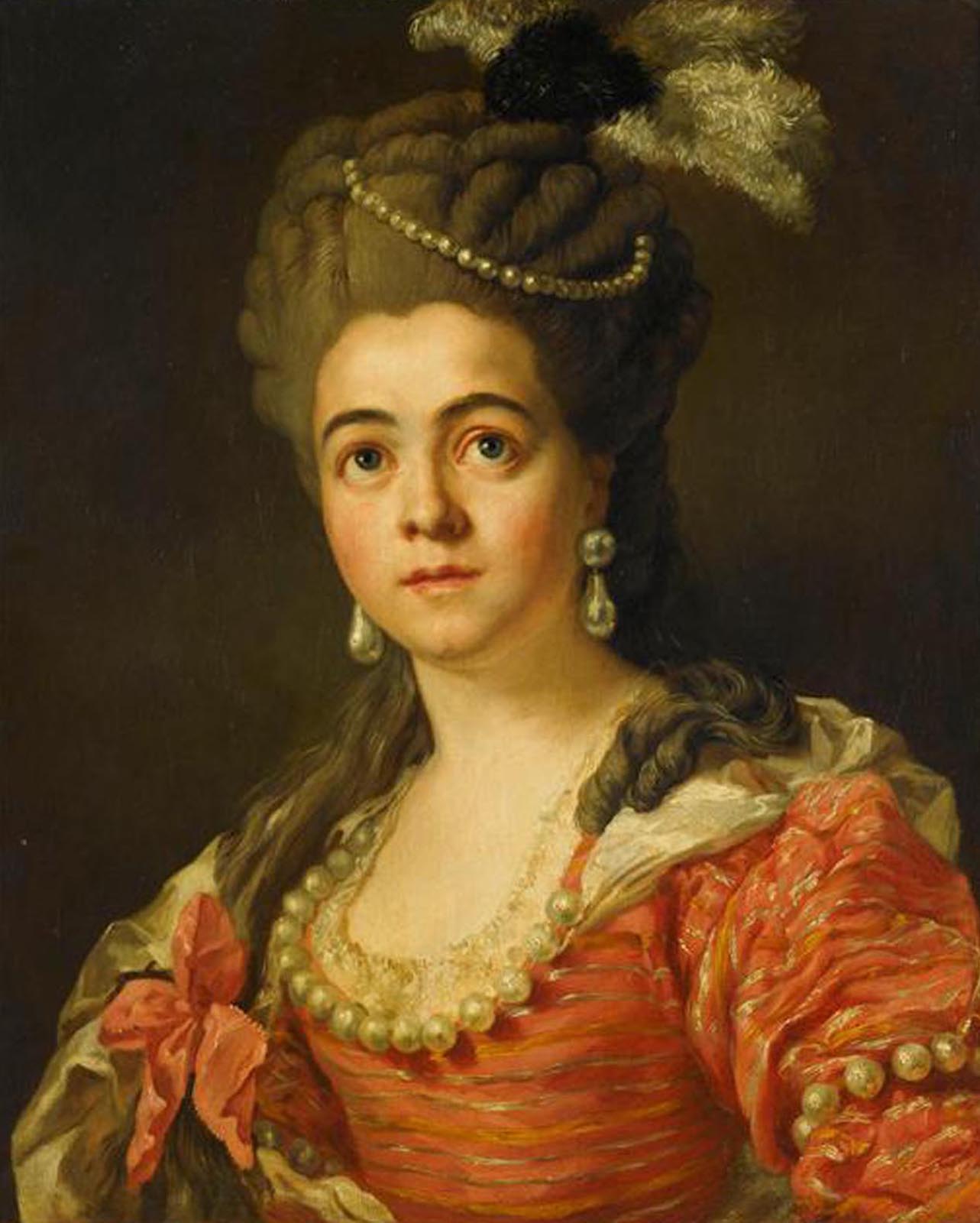 Portrait de Rosalie Levasseur, chanteuse de Gluck à l'Opéra de Paris