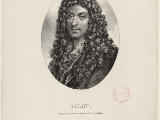Jean-Baptiste Lully - lithographie 